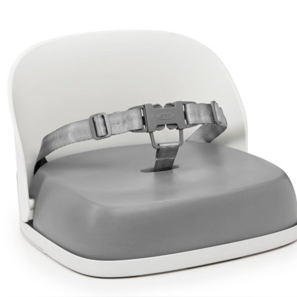 Oxo Tot Perch Booster Seat with Straps - Gray